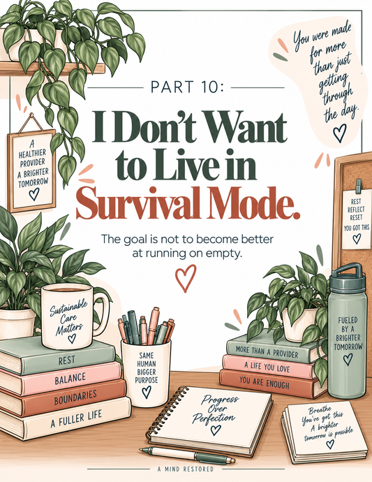 Healthcare Burnout Recovery Workbook | 12 Burnout Prevention Worksheets