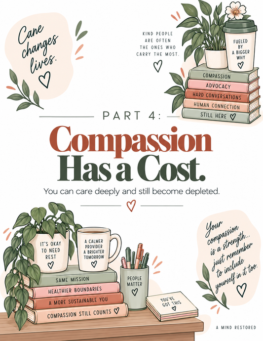 Compassion Fatigue Workbook for Healthcare Providers | 10 Printable Worksheets