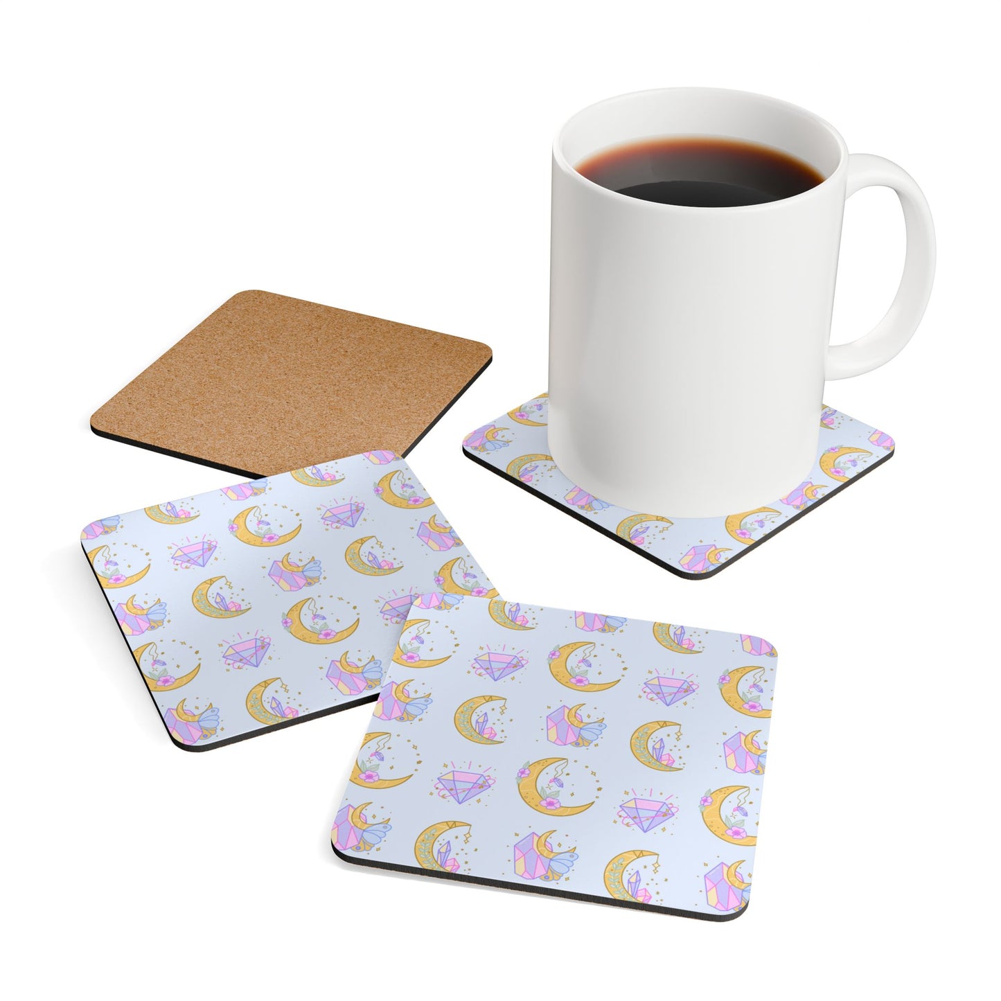 Cosmic Reflections Coaster Set