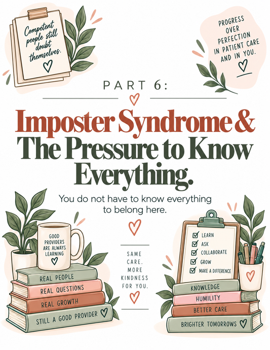 Imposter Syndrome Workbook for Healthcare Providers | 15 Printable Worksheets