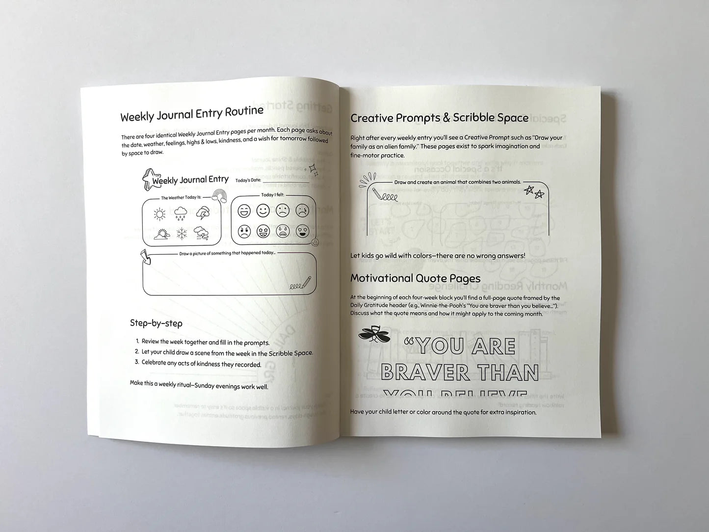 Brave & Bright Bundle for Kids with Guided Journal