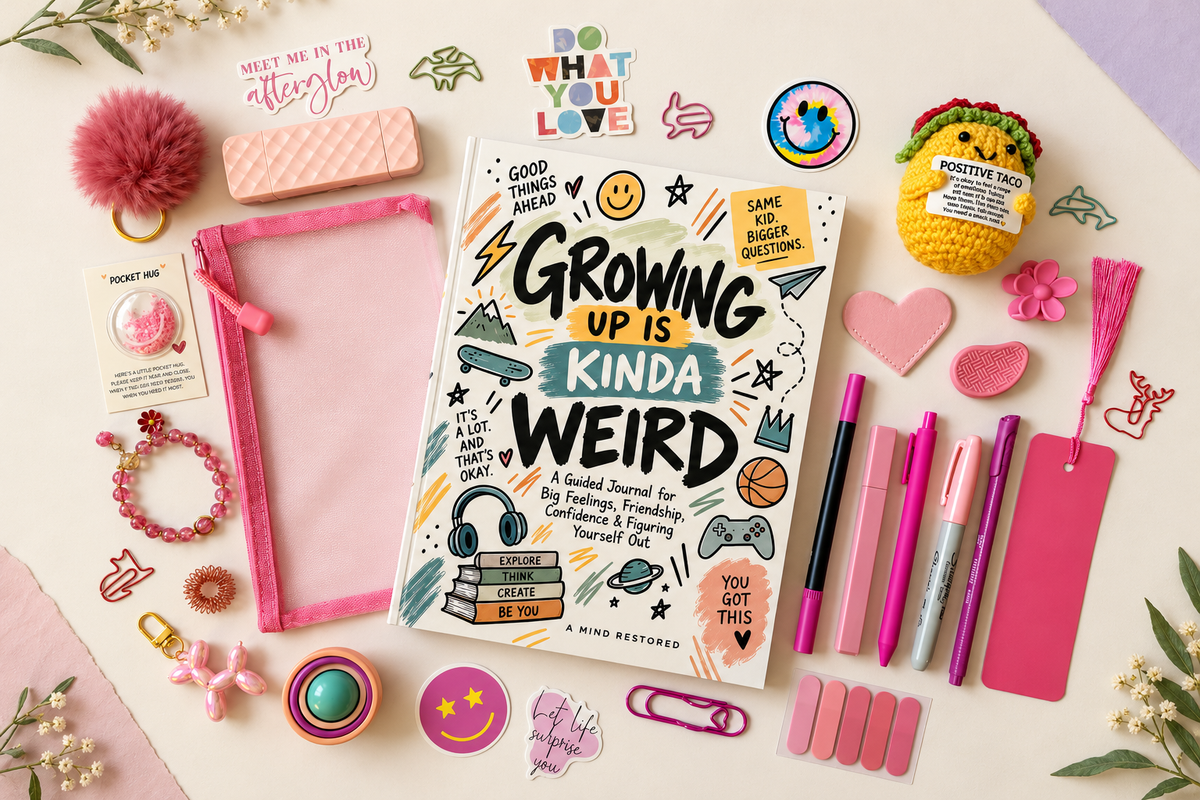Ultimate Growing Up Is Kinda Weird Guided Journal Surprise Bundle