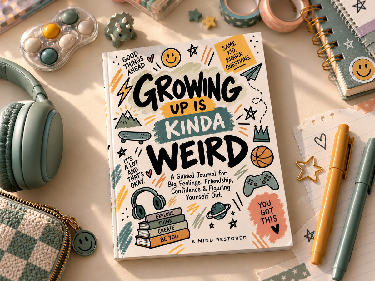 Growing Up Is Kinda Weird | Guided Journal for Preteens Ages 9–12