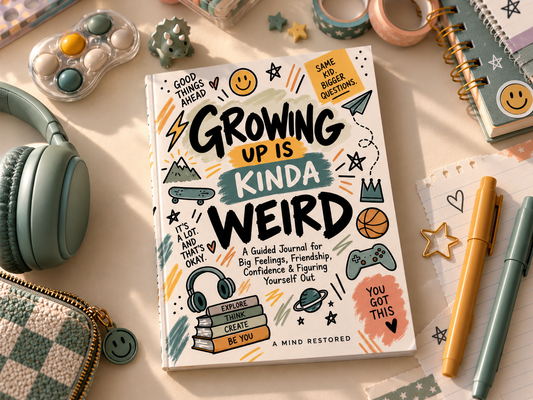 Growing Up Is Kinda Weird | Guided Journal for Preteens Ages 9–12