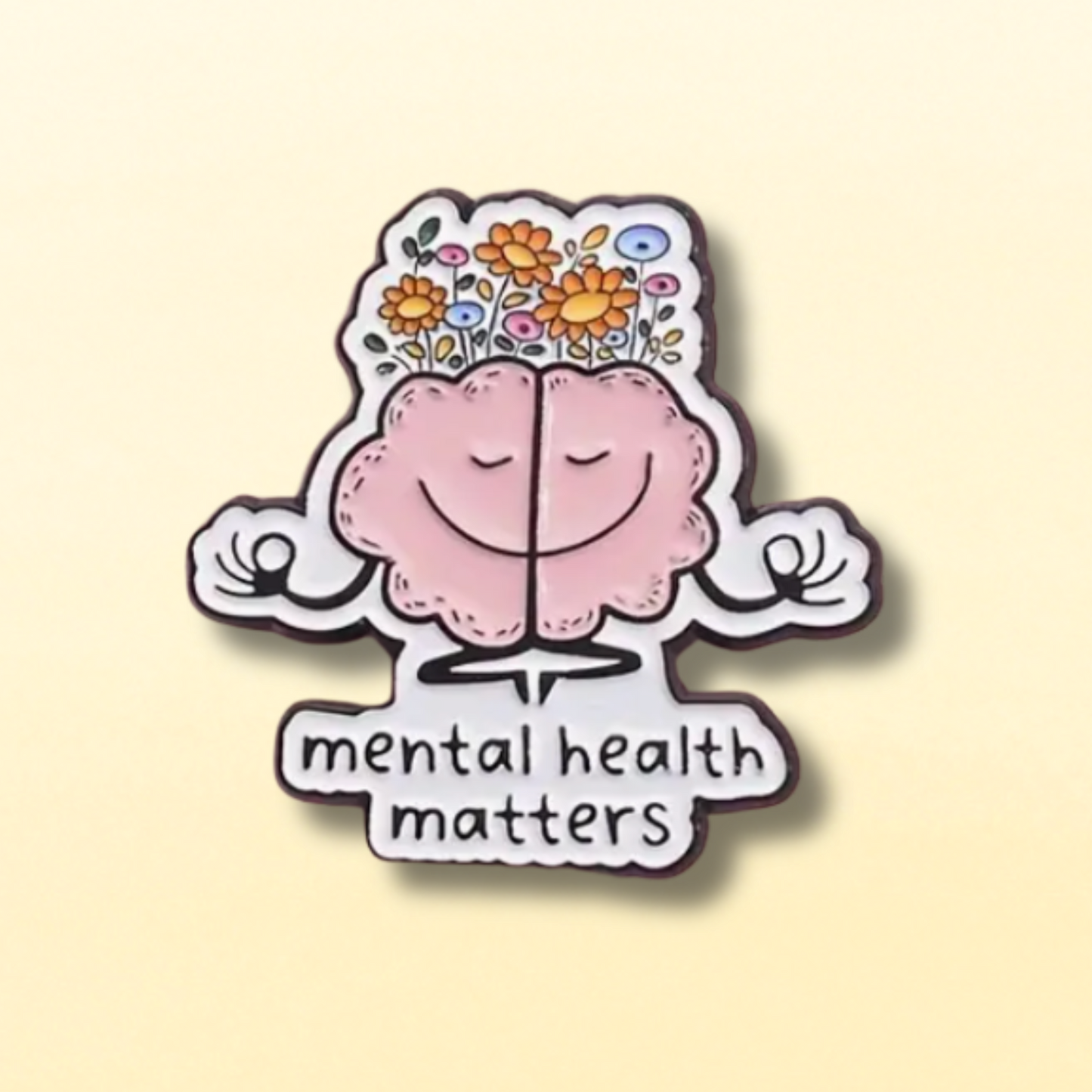 Mental Health Matters Enamel Pin
