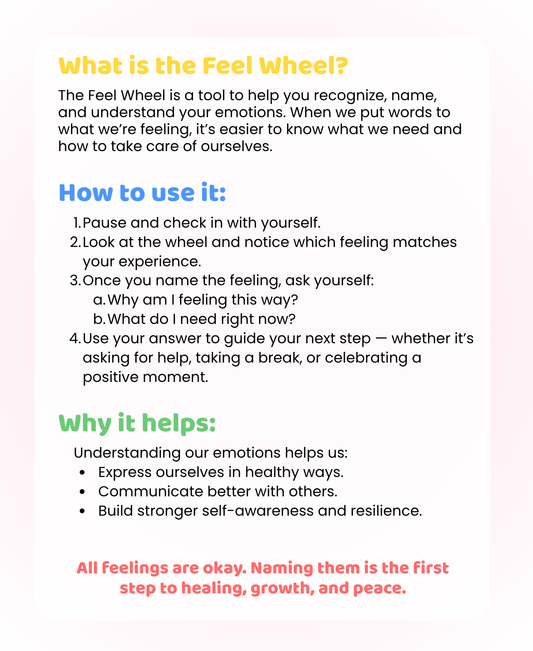 The Feel Wheel – Emotion Identification