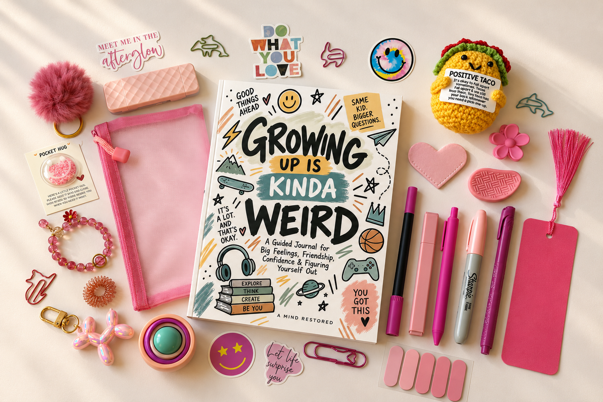 Ultimate Growing Up Is Kinda Weird Guided Journal Surprise Bundle