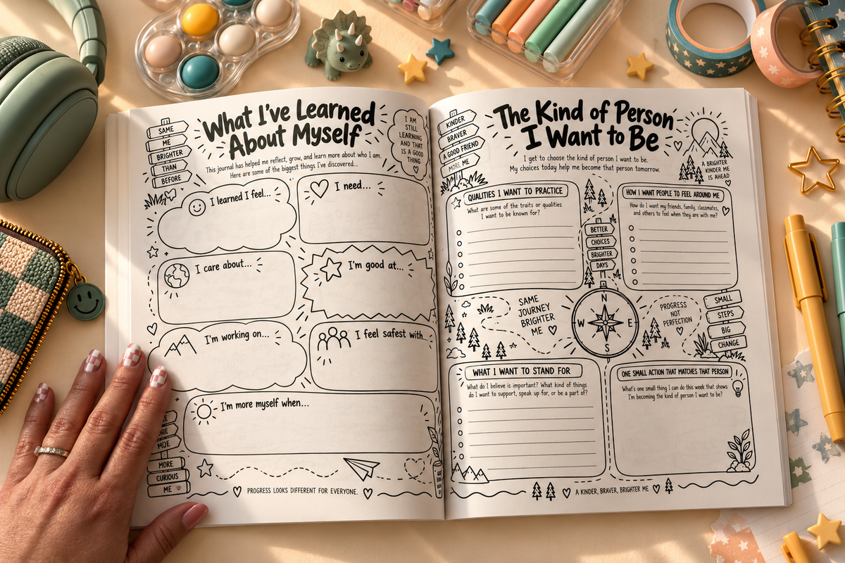 Growing Up Is Kinda Weird | Guided Journal for Preteens Ages 9–12