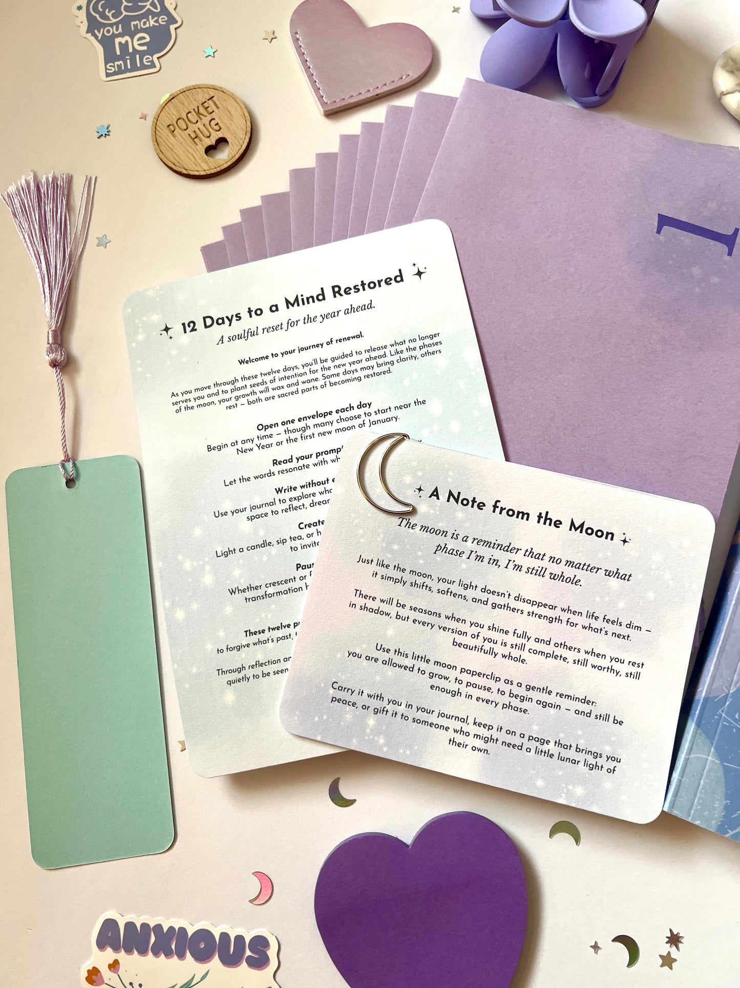 PREORDER: 12 Days to a Mind Restored – The Deluxe Mystery Bundle with Freeform Journal