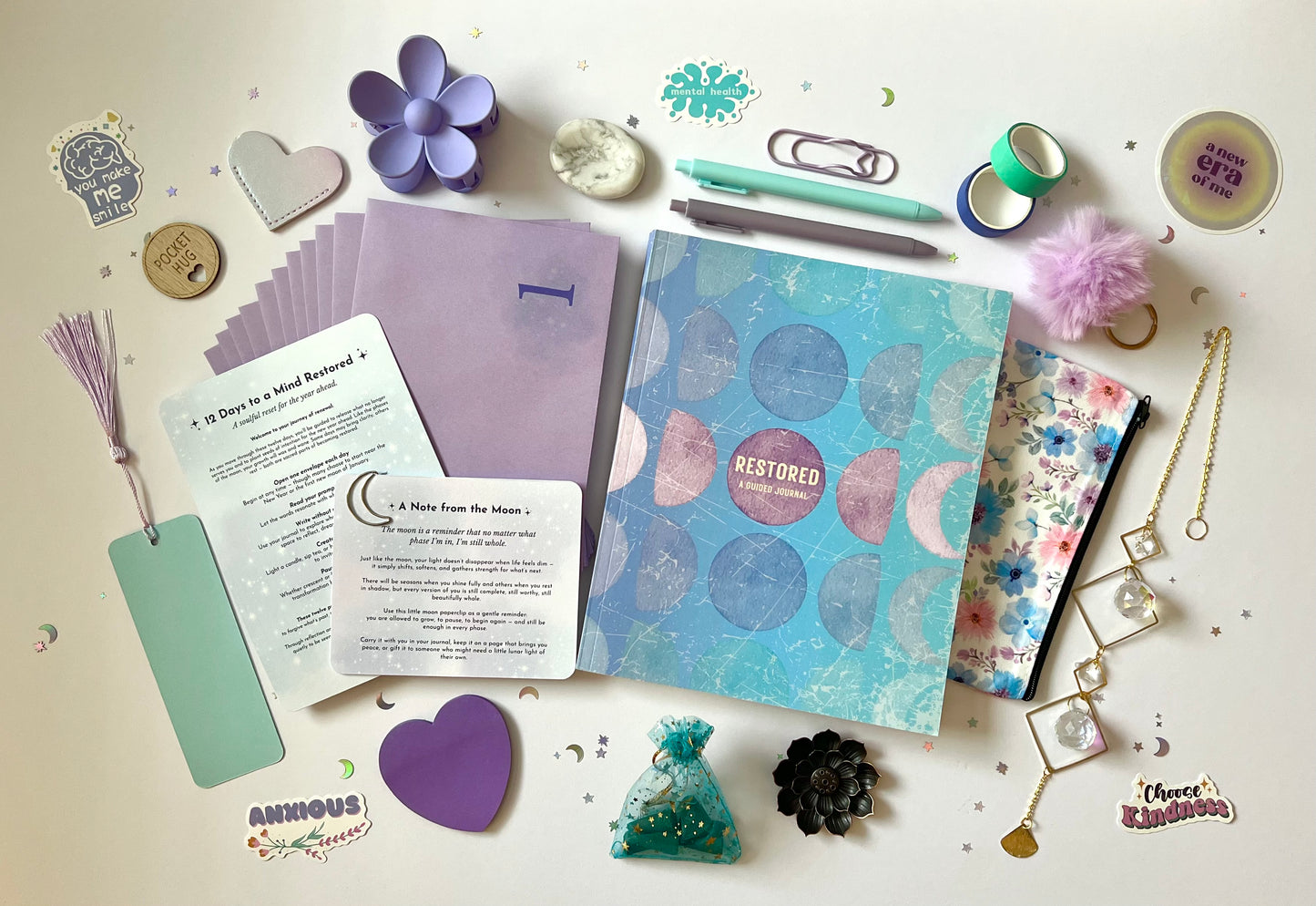 PREORDER: 12 Days to a Mind Restored – The Deluxe Mystery Bundle with Guided Journal