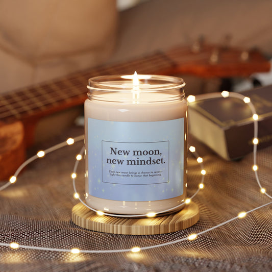 New Moon, New Mindset. | Soy Candle