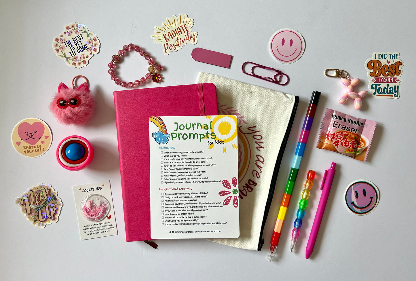 Mystery Mind Pack for Kids with Freeform Journal