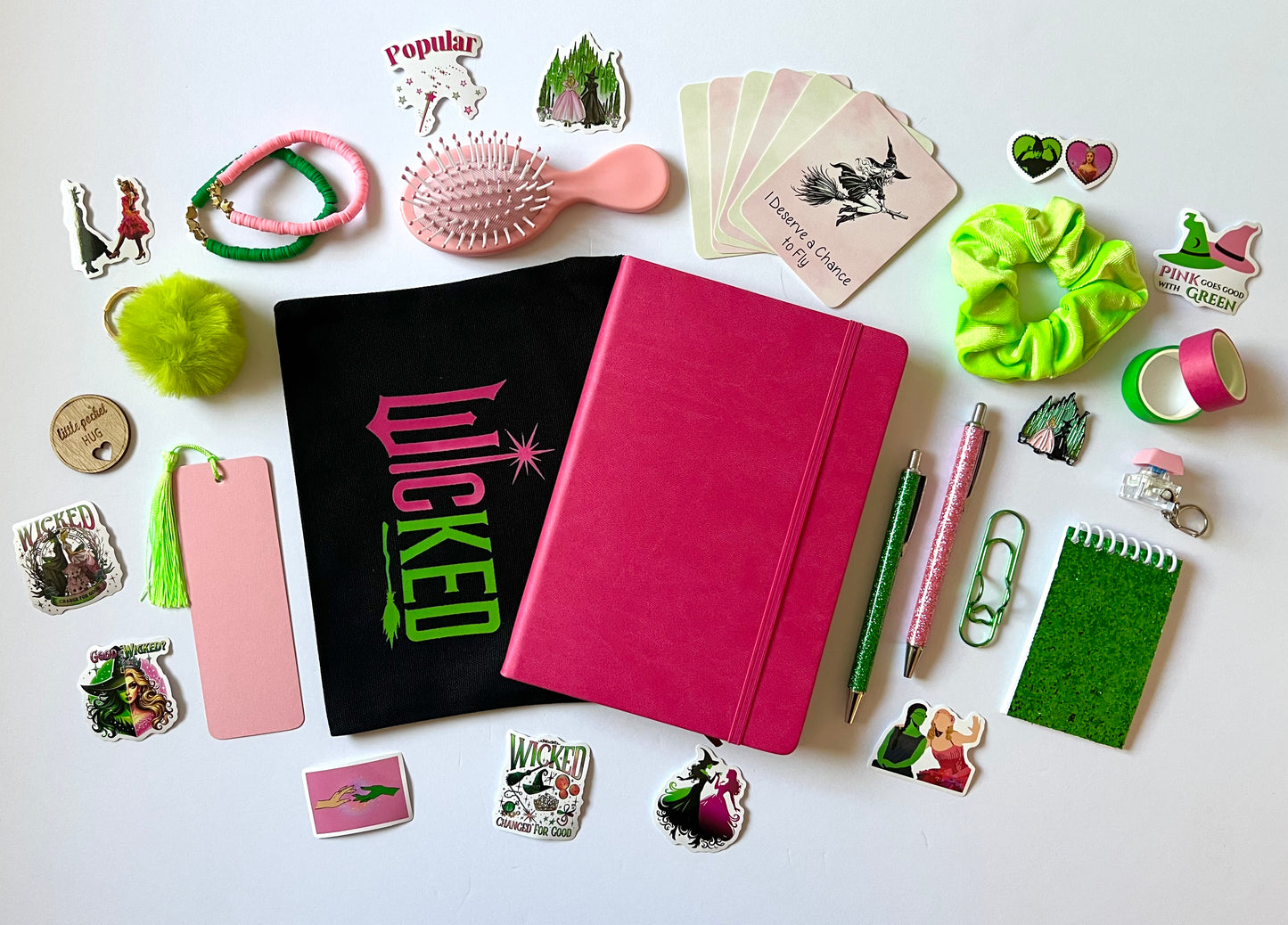 LIMITED: Defying Gravity Self-Care Bundle | Pink Goes Good With Green Freeform Journaling Bundle