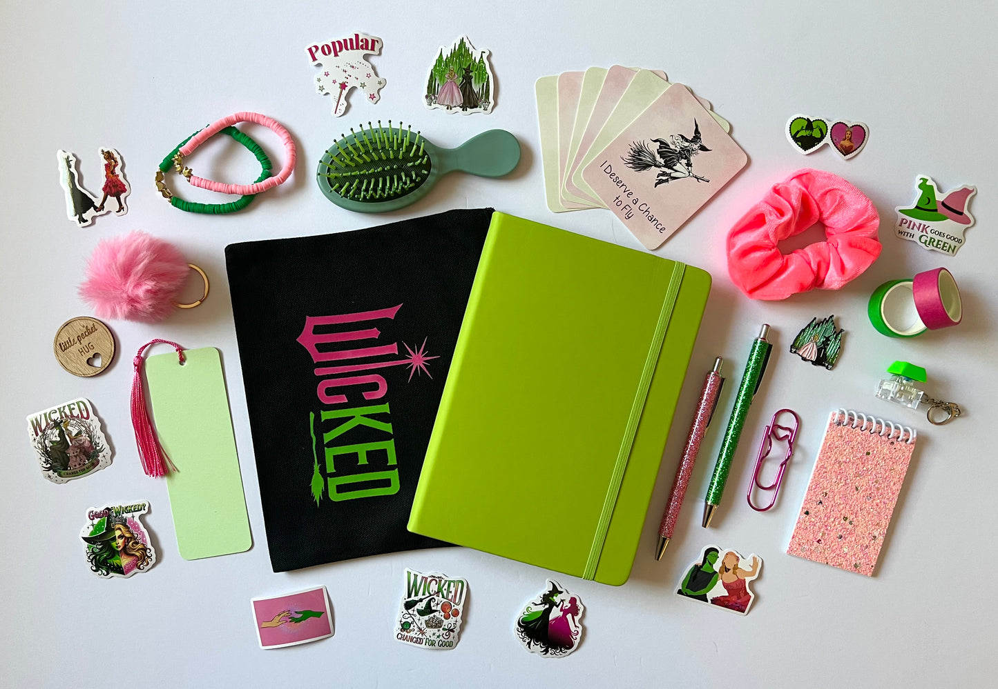 LIMITED: Defying Gravity Self-Care Bundle | Pink Goes Good With Green Freeform Journaling Bundle