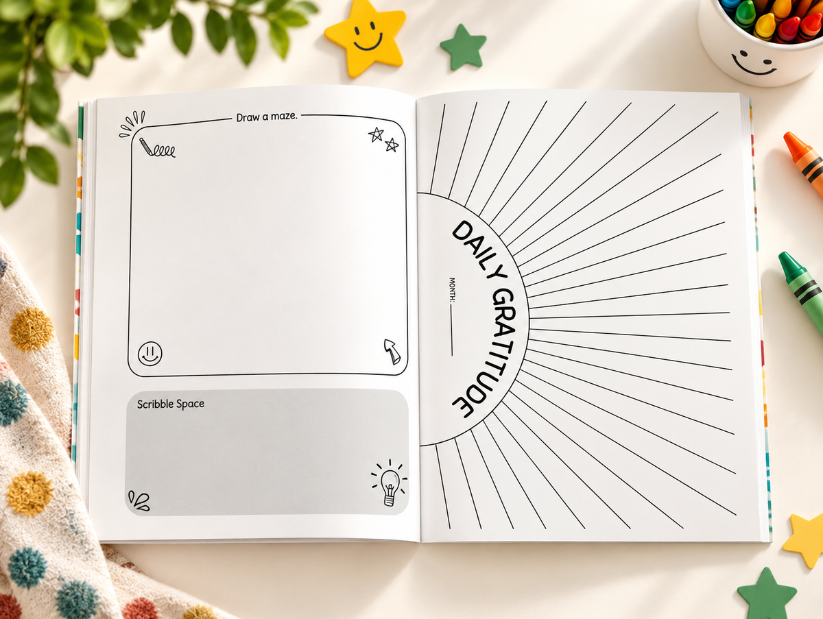 The Scribble & Shine Journal for Kids
