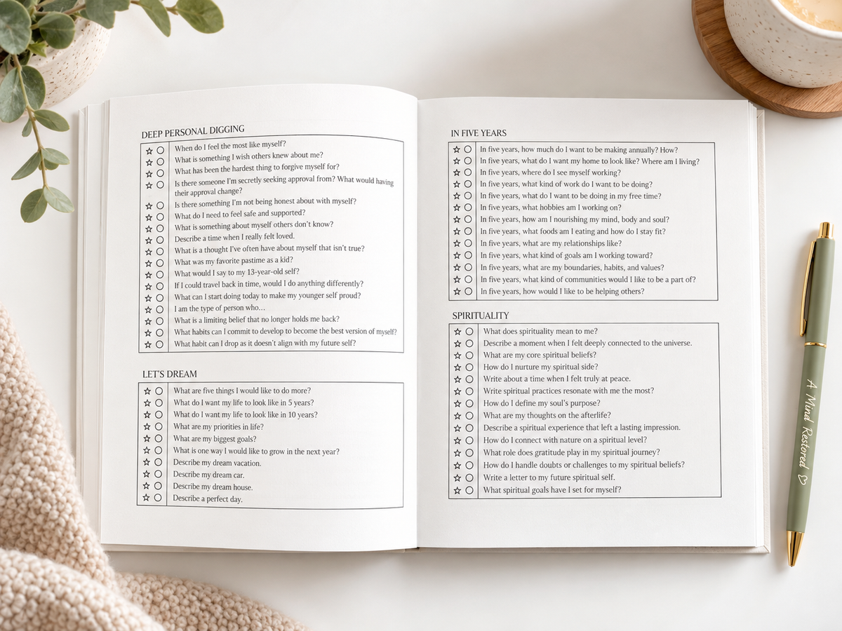 Restored: A Guided Journal