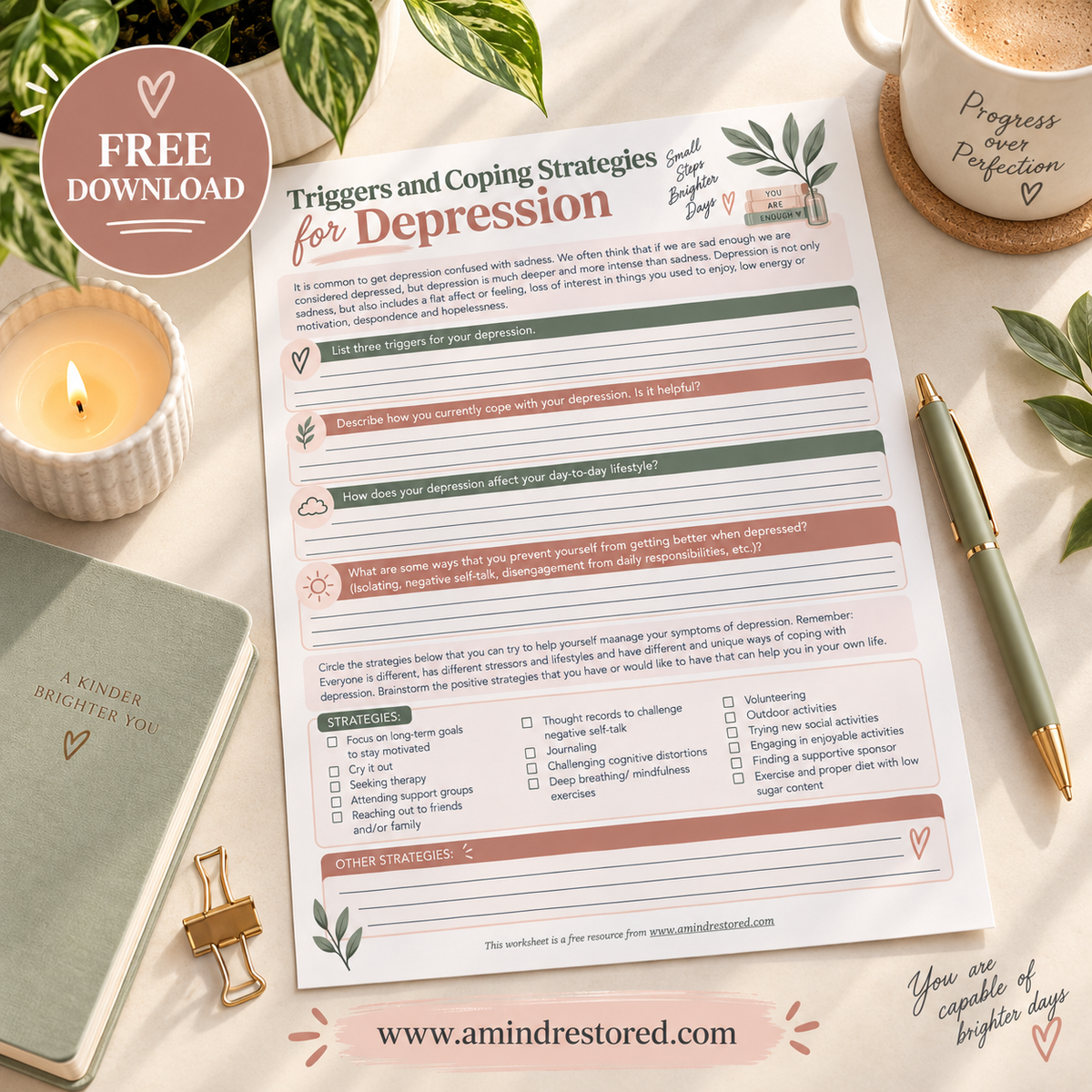Coping Strategies for Depression