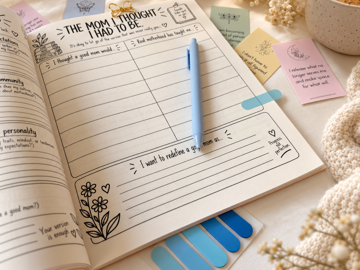 The Overwhelmed Mom Workbook Starter Bundle