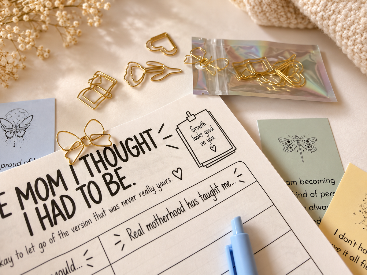 The Overwhelmed Mom Workbook Starter Bundle