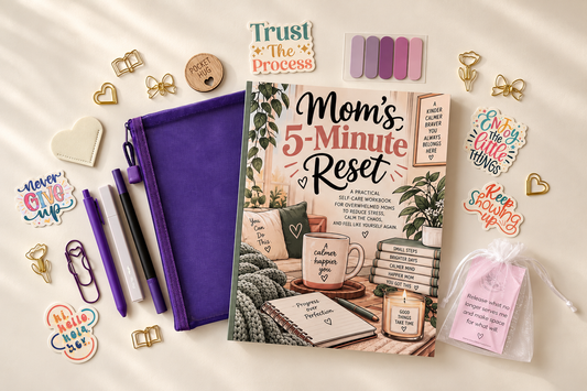 Mom's 5-Minute Reset Workbook Starter Bundle