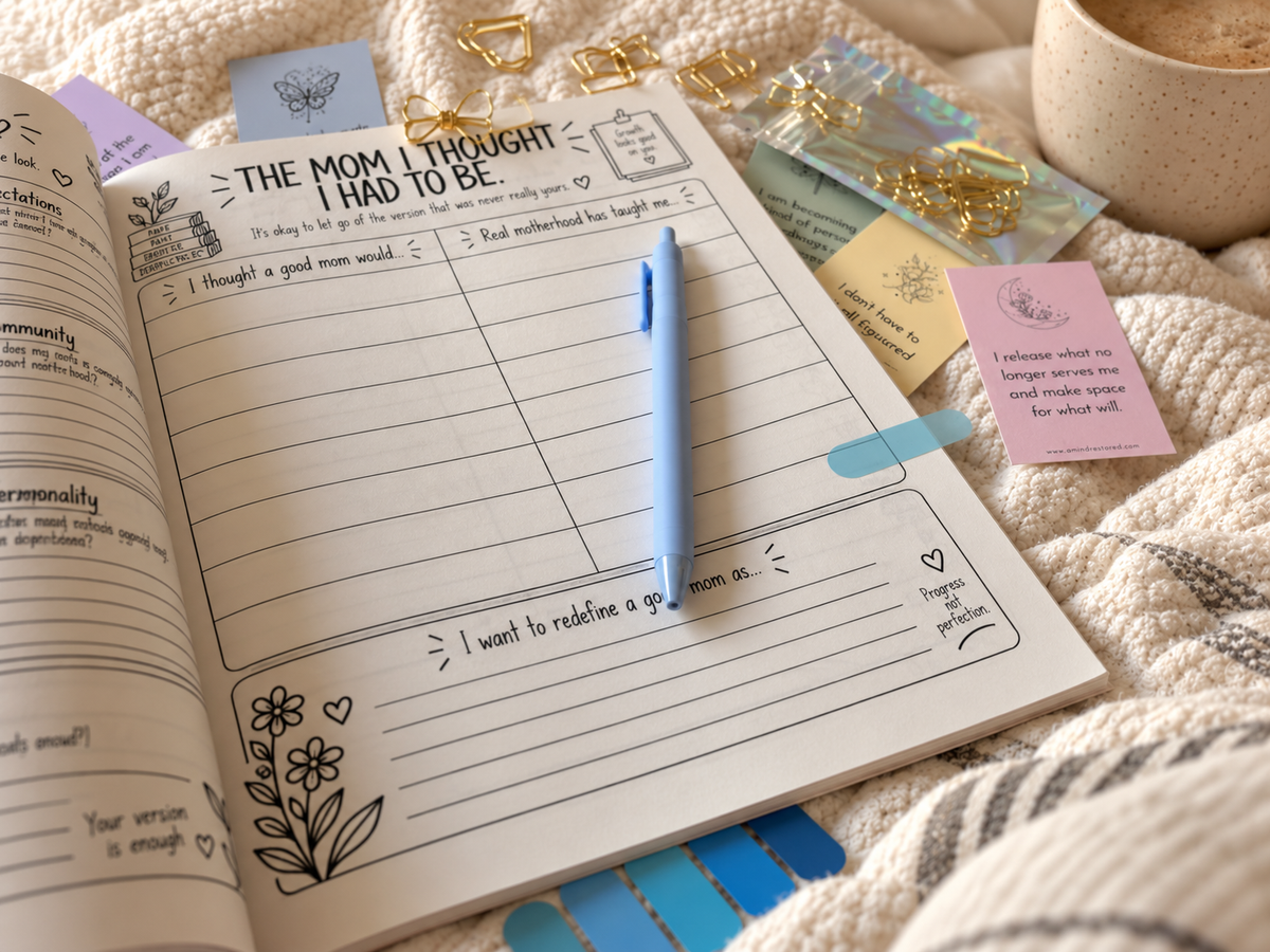 The Overwhelmed Mom Workbook Starter Bundle