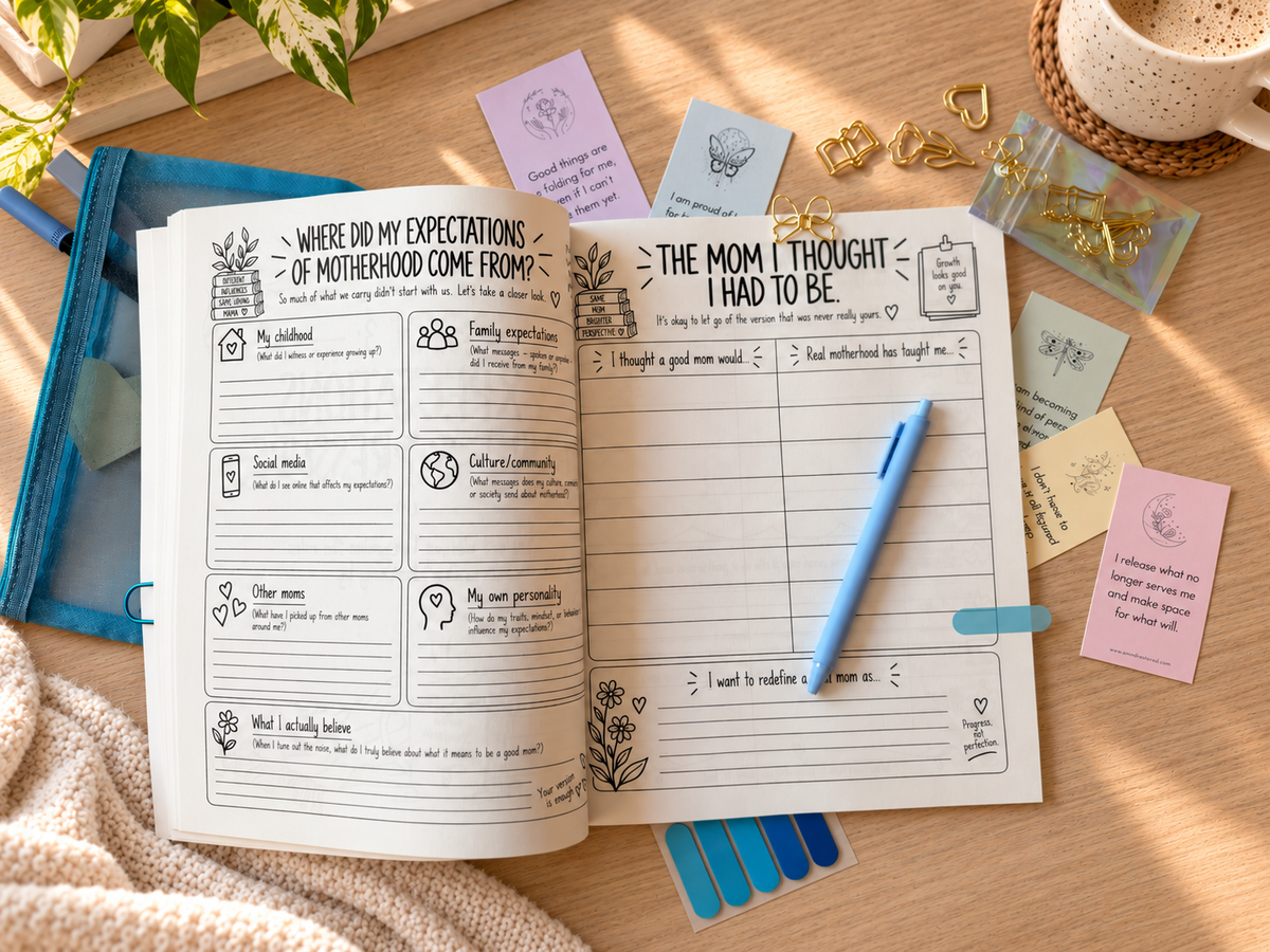The Overwhelmed Mom Workbook Starter Bundle